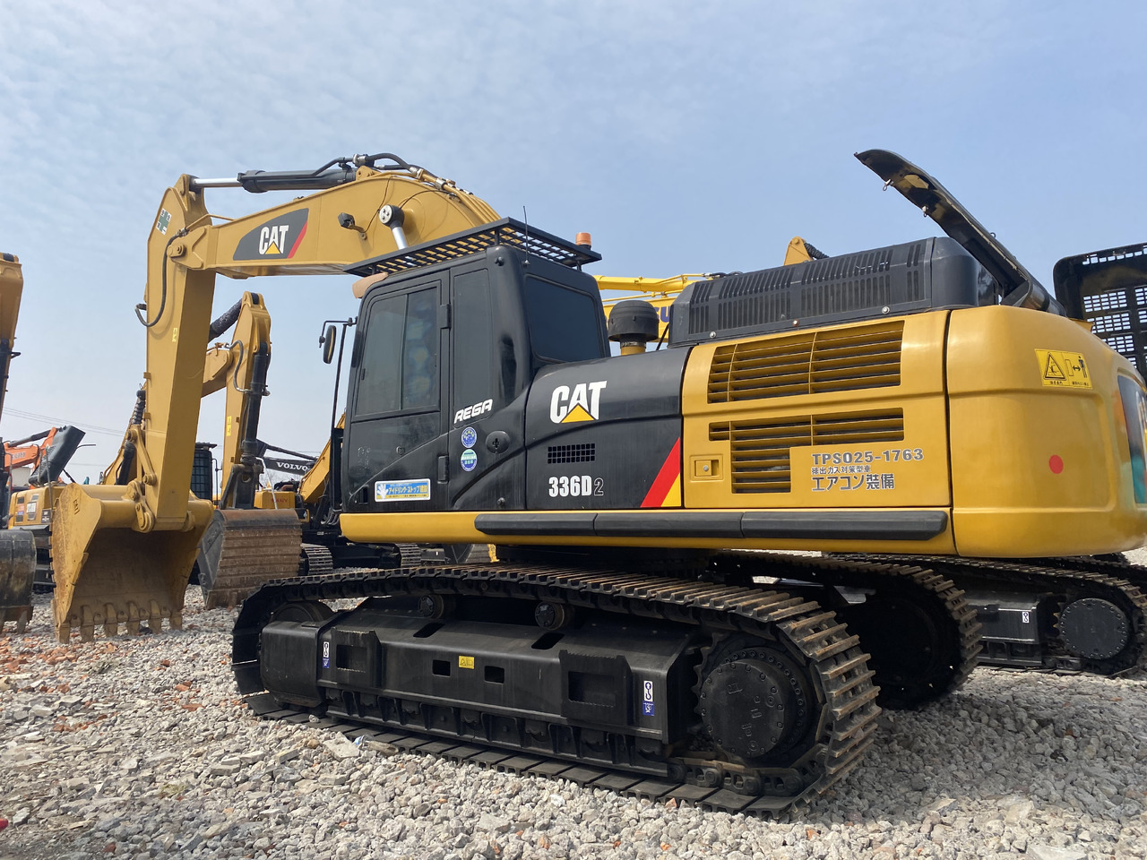 CATERPILLAR 336D - حفار زاحف: صورة 1 CATERPILLAR 336D - حفار زاحف: صورة 1