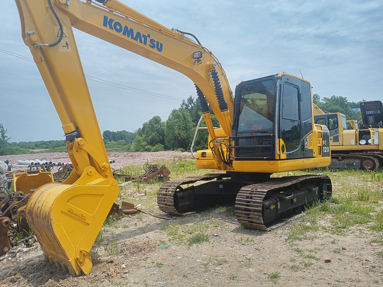 KOMATSU PC120 - حفار زاحف: صورة 5 KOMATSU PC120 - حفار زاحف: صورة 5