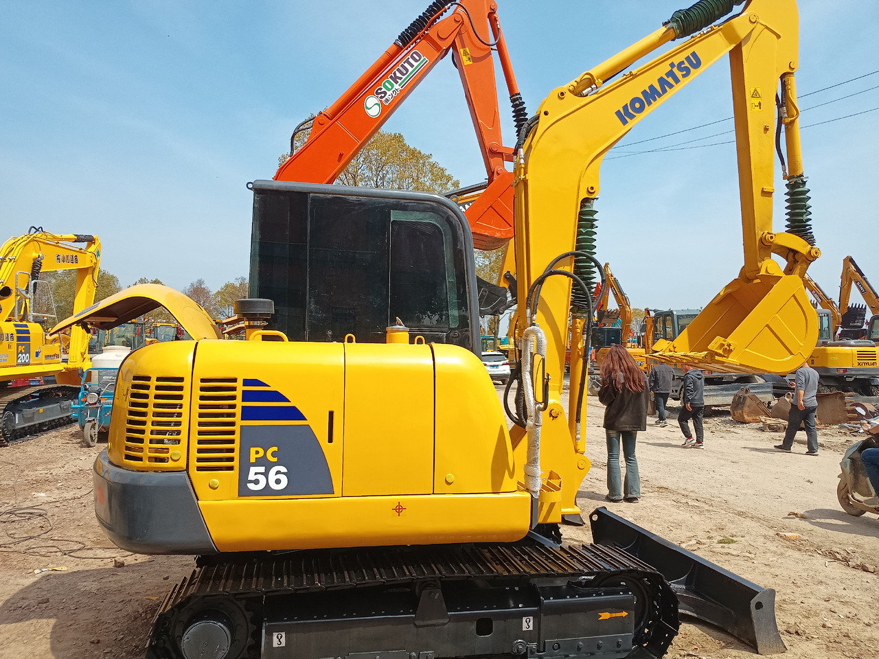 KOMATSU PC56-3 - حفار صغير: صورة 3 KOMATSU PC56-3 - حفار صغير: صورة 3