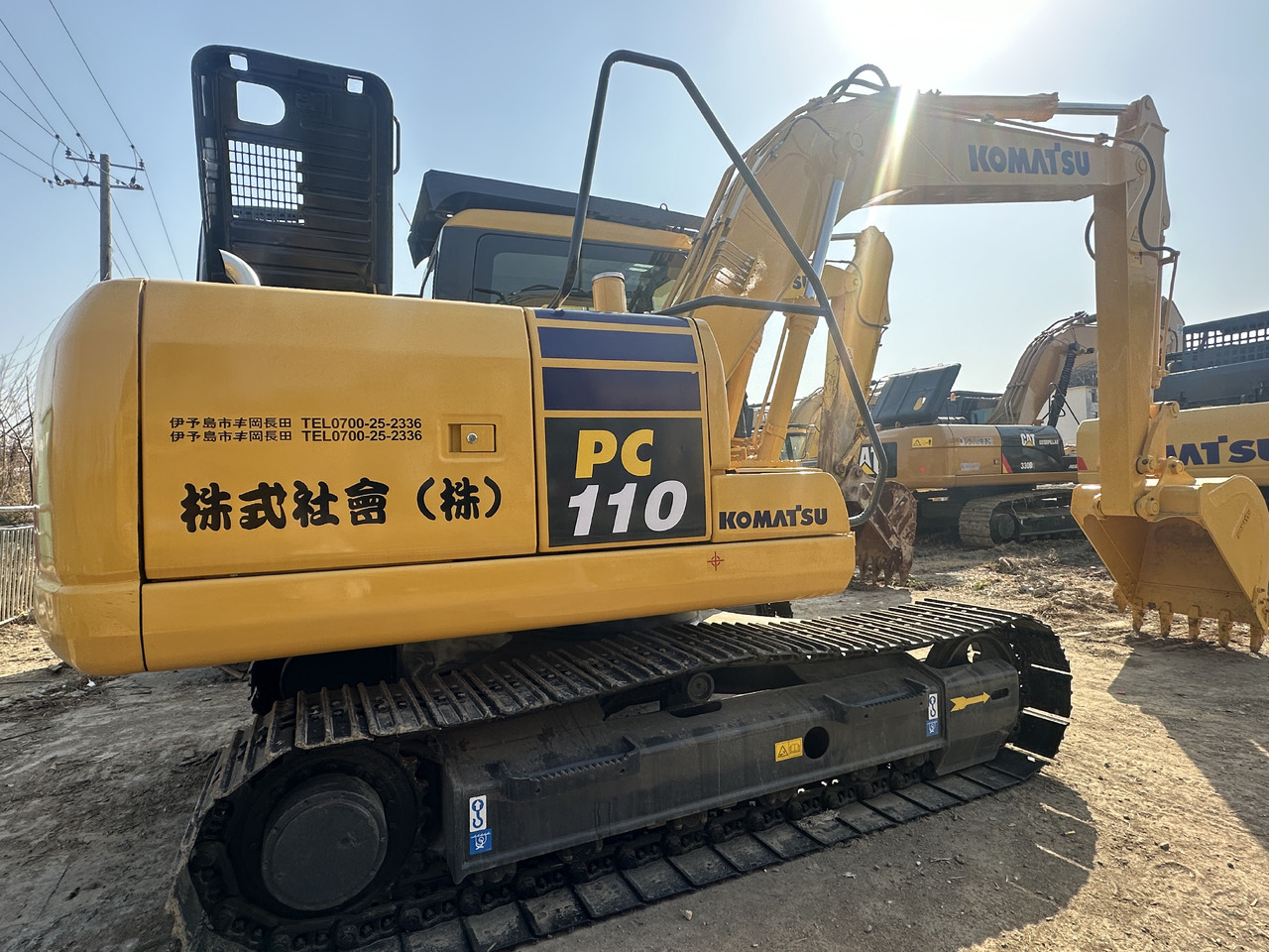 Komatsu PC110 - حفار زاحف: صورة 1 Komatsu PC110 - حفار زاحف: صورة 1
