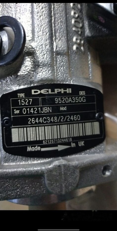 Delphi 2023 9520A350G Perkins 2010 - مضخة الوقود - شاحنة: صورة 3 Delphi 2023 9520A350G Perkins 2010 - مضخة الوقود - شاحنة: صورة 3