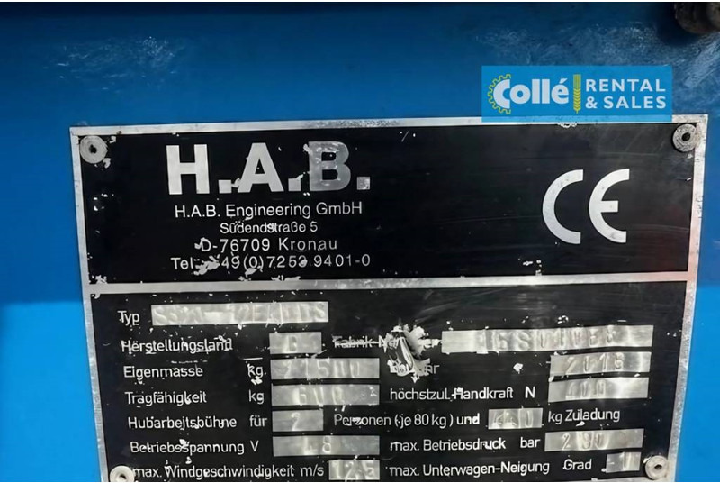 مرفاع مقصي HAB S320-12E4wds | 2015: صورة 14