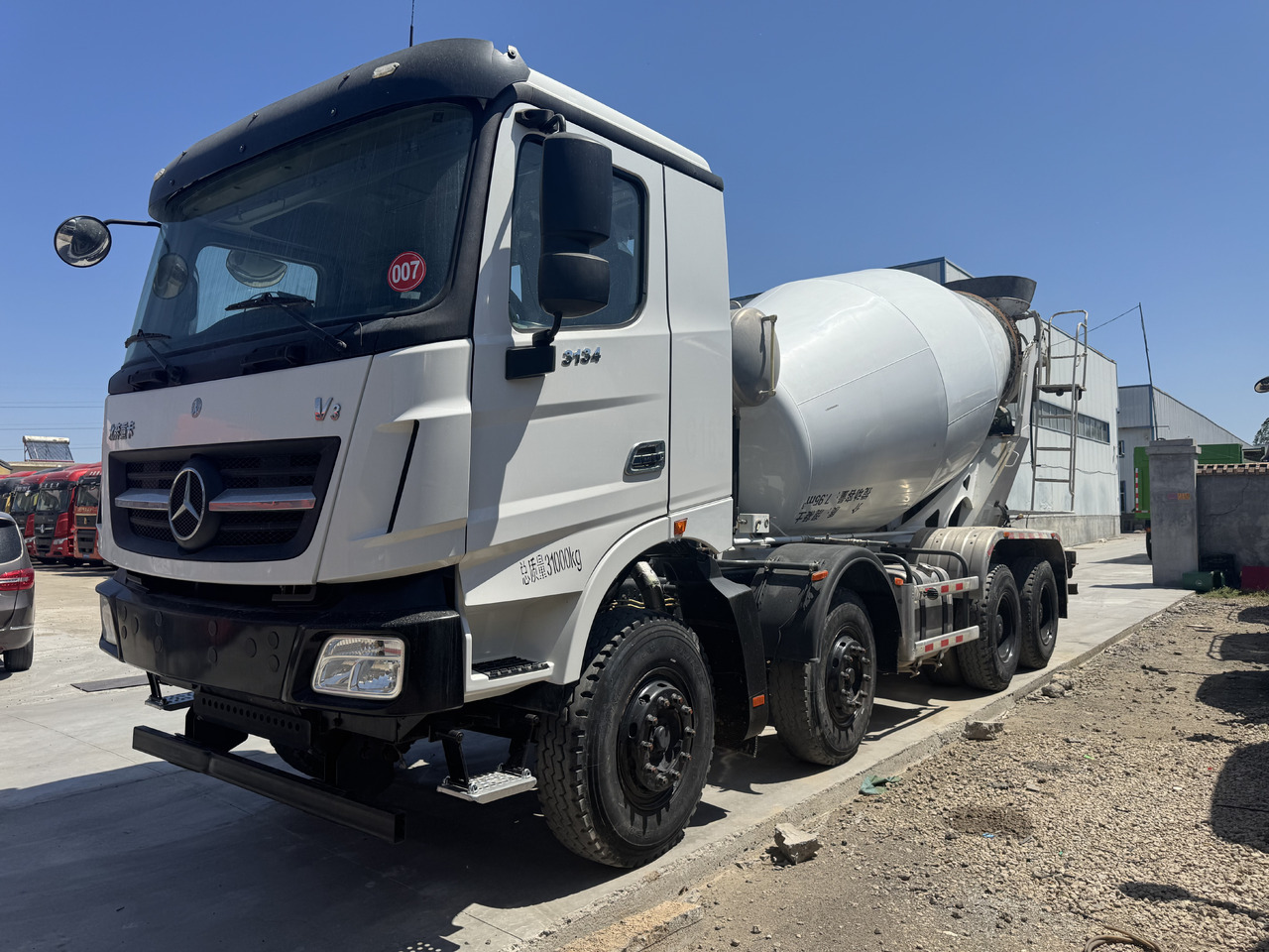 BEIFANG MERCEDES-BENZ - شاحنة خلاطة خرسانة: صورة 4 BEIFANG MERCEDES-BENZ - شاحنة خلاطة خرسانة: صورة 4
