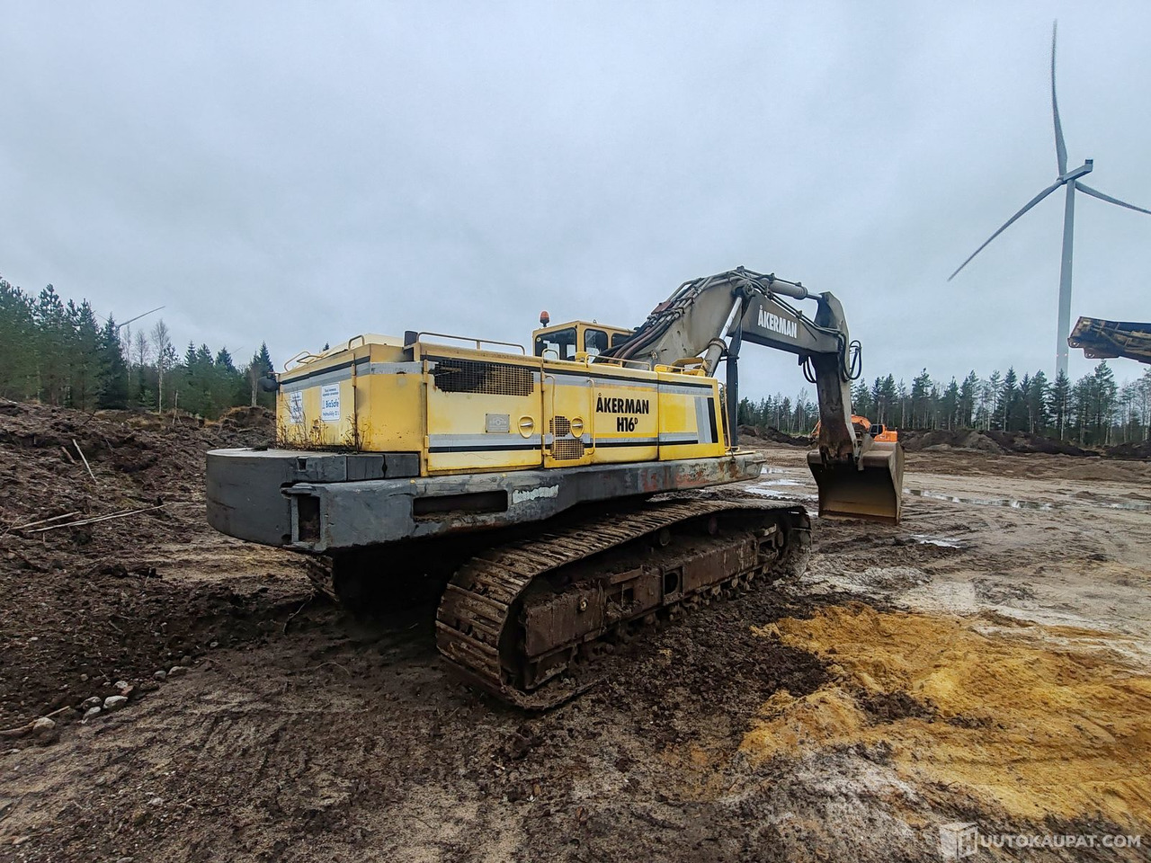 Åkerman H16D kaivinkone, 1992, Kurikka - حفار زاحف: صورة 5 Åkerman H16D kaivinkone, 1992, Kurikka - حفار زاحف: صورة 5