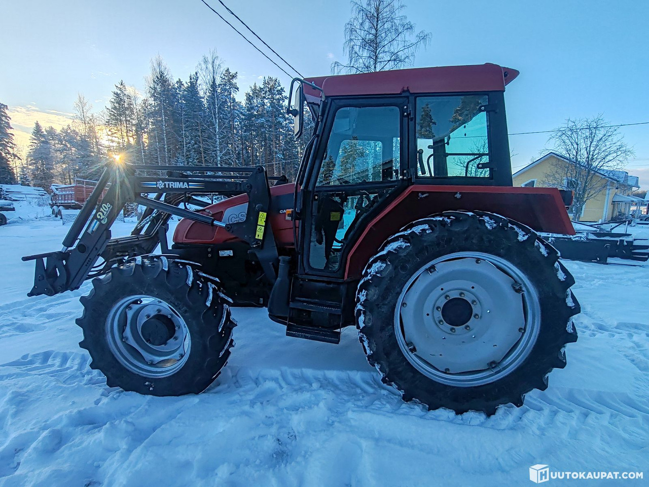 Case IH CS75 traktori etukuormaajalla, 3912H, 2003, Alajärvi - جرار: صورة 1 Case IH CS75 traktori etukuormaajalla, 3912H, 2003, Alajärvi - جرار: صورة 1