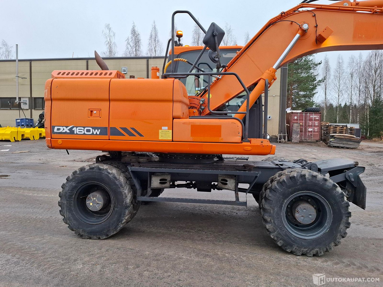 Doosan DX160W-3, 2013, Sonkajärvi - حفار ذو عجلات: صورة 4 Doosan DX160W-3, 2013, Sonkajärvi - حفار ذو عجلات: صورة 4
