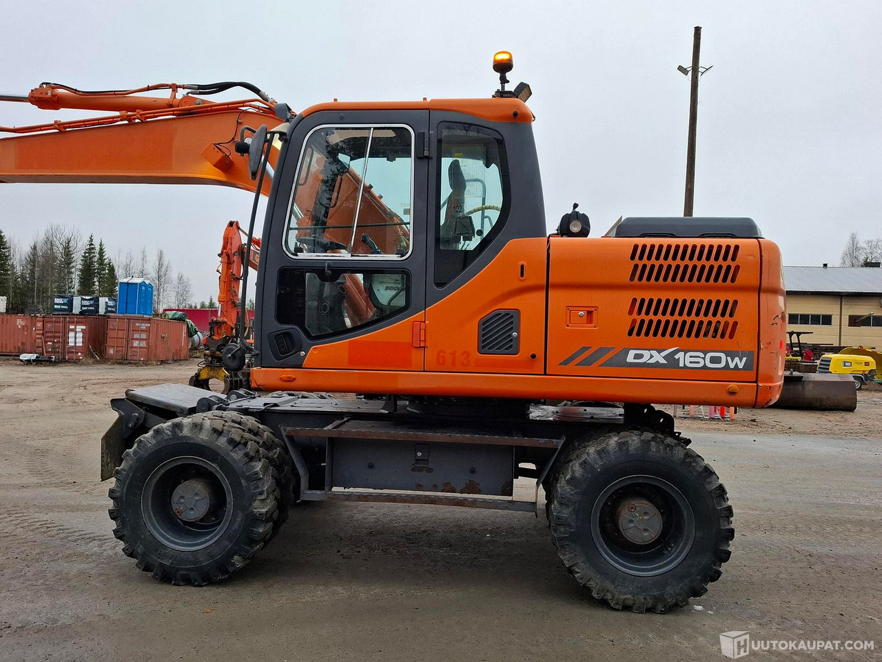 Doosan DX160W-3, 2013, Sonkajärvi - حفار ذو عجلات: صورة 3 Doosan DX160W-3, 2013, Sonkajärvi - حفار ذو عجلات: صورة 3