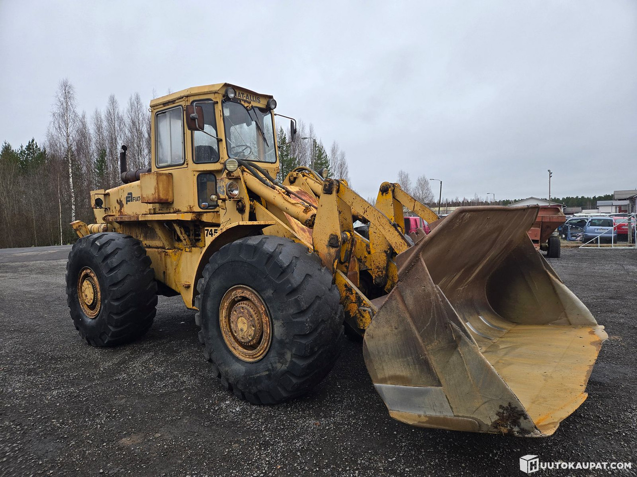 Fiat-Allis 745 pyöräkuormaaja,kuormaaja,pyöräkone, Pihtipudas - اللودر بعجل: صورة 4 Fiat-Allis 745 pyöräkuormaaja,kuormaaja,pyöräkone, Pihtipudas - اللودر بعجل: صورة 4