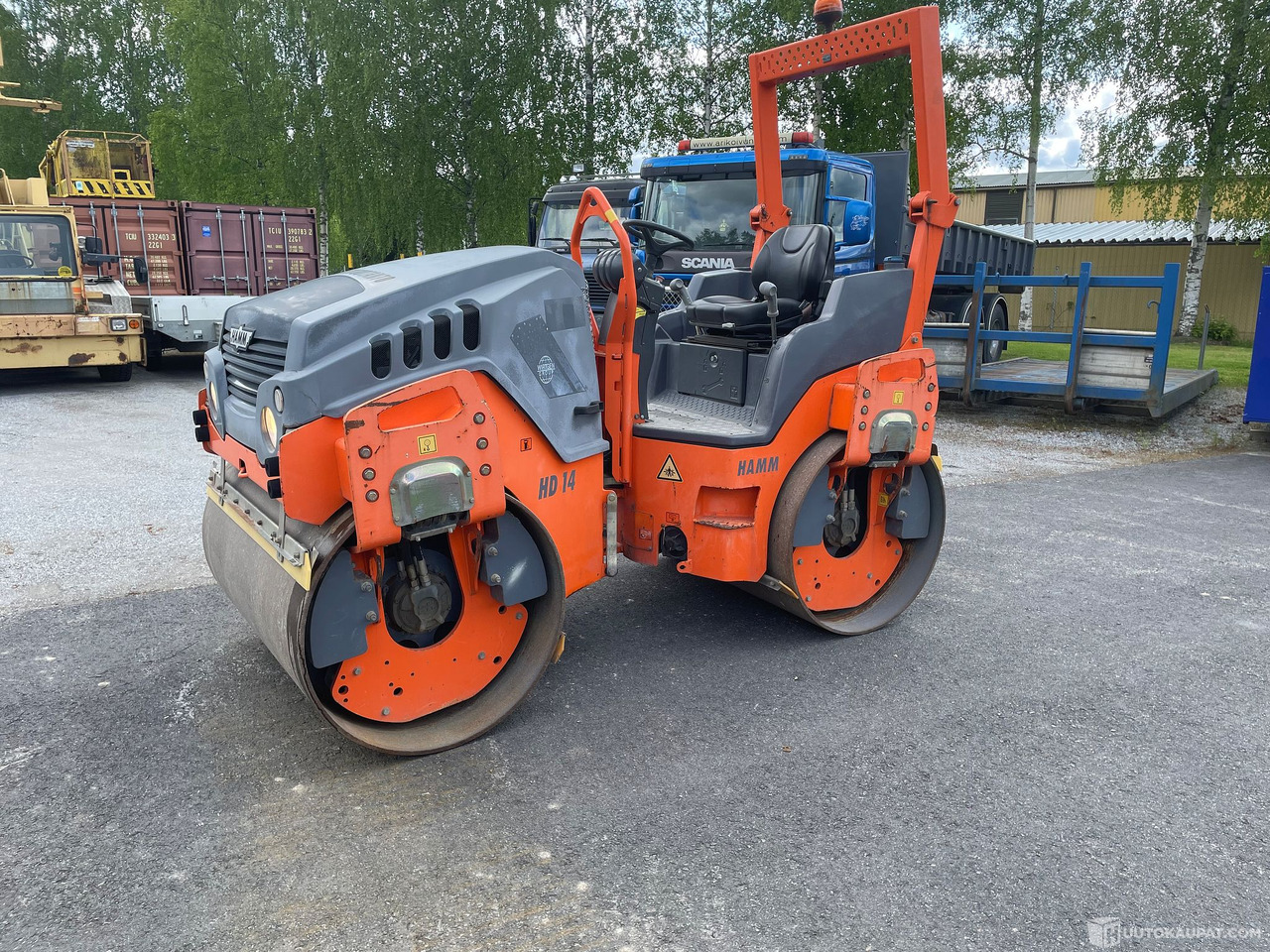 Hamm HD 14, 2008 jyrä, Nokia - آلات الإنشاء: صورة 1 Hamm HD 14, 2008 jyrä, Nokia - آلات الإنشاء: صورة 1