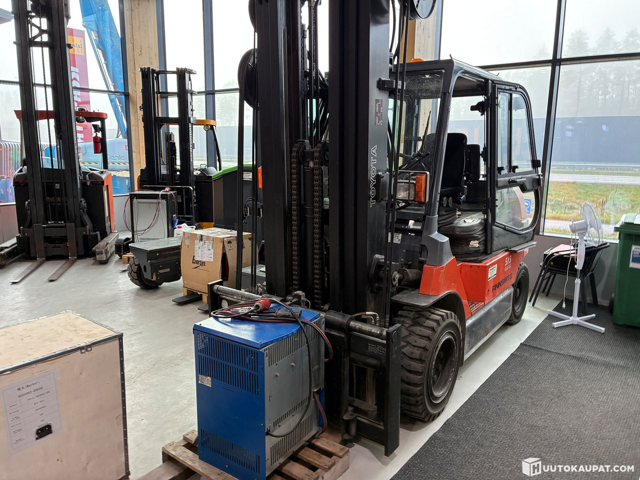 Toyota 7 FB MF 50, 2007 Electric forklift, Lieto - رافعة شوكية كهربائية: صورة 3 Toyota 7 FB MF 50, 2007 Electric forklift, Lieto - رافعة شوكية كهربائية: صورة 3