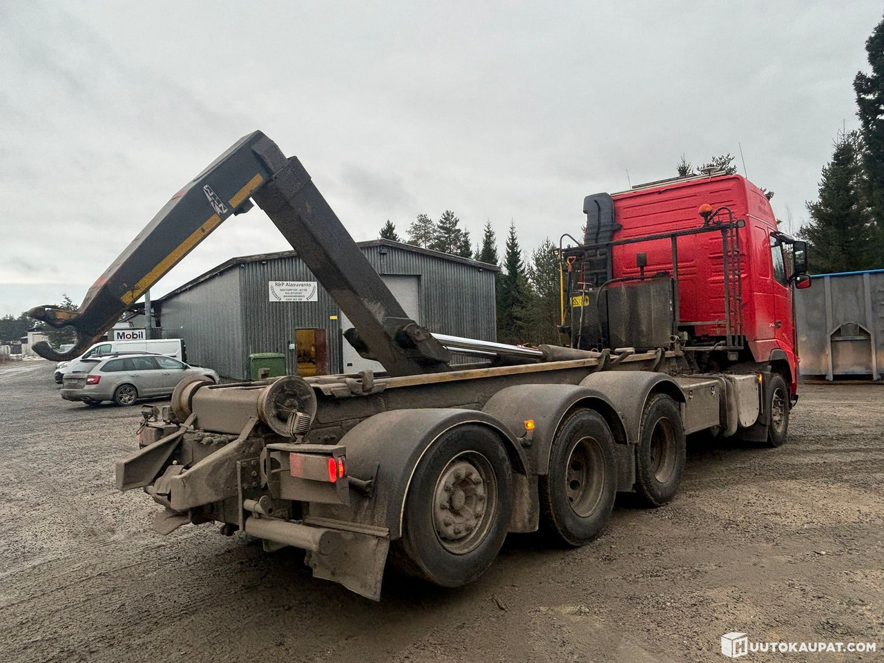 Volvo FH16 hooklift truck. 2010, Kalajoki - شاحنة برافعة خطافية: صورة 5 Volvo FH16 hooklift truck. 2010, Kalajoki - شاحنة برافعة خطافية: صورة 5