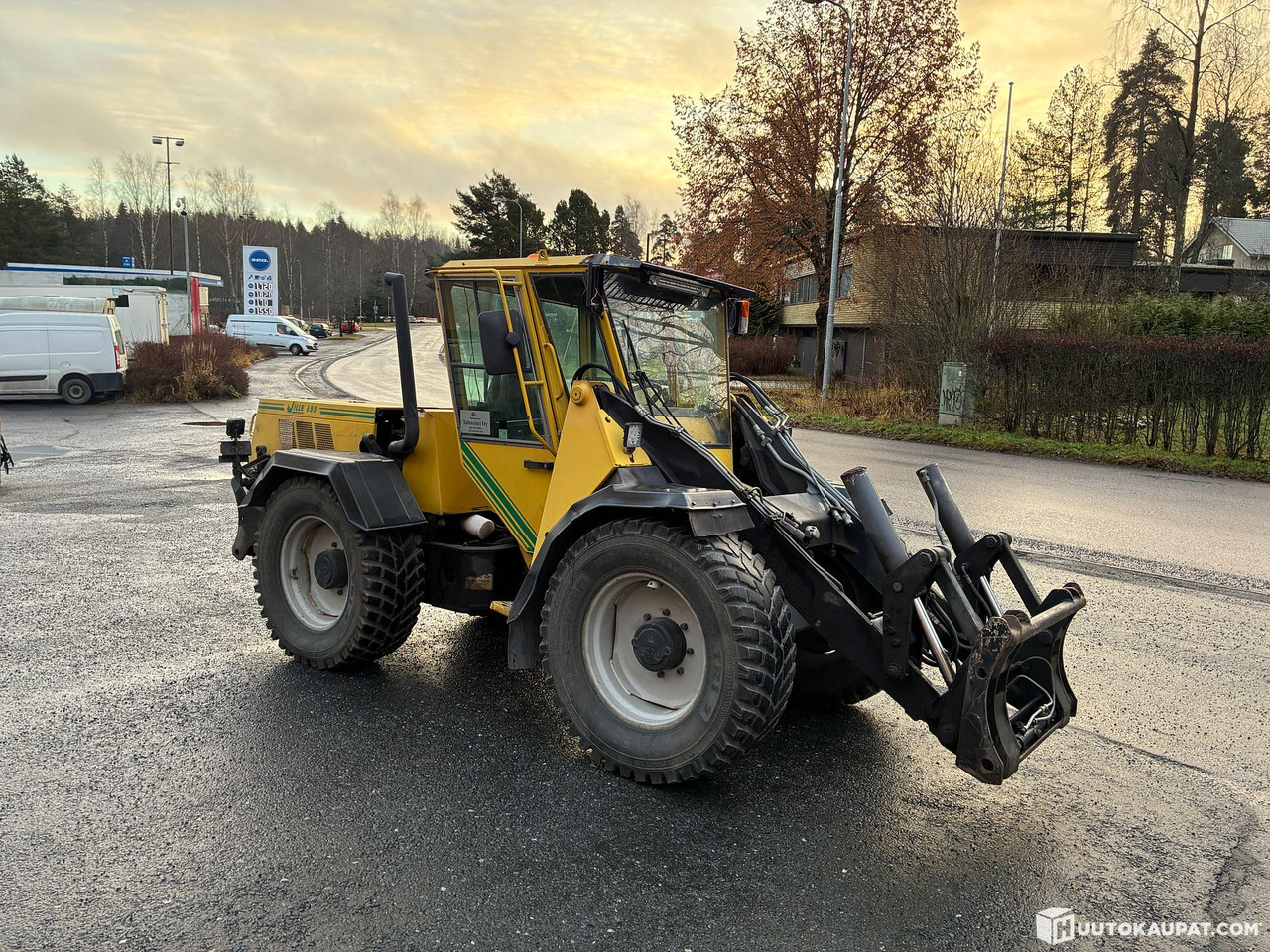 Wille 665, 1996 property tractor — Finland's first Wille 655, Valkeakoski - اللودر بعجل: صورة 1 Wille 665, 1996 property tractor — Finland's first Wille 655, Valkeakoski - اللودر بعجل: صورة 1