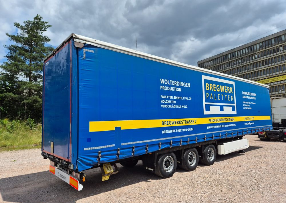 Krone PODNOSZONA OŚ z Niemiec MEGA 2014 MULTILOCK 6xMichelin OKAZJA TOP ! - نصف مقطورة بستائر جانبية: صورة 1 Krone PODNOSZONA OŚ z Niemiec MEGA 2014 MULTILOCK 6xMichelin OKAZJA TOP ! - نصف مقطورة بستائر جانبية: صورة 1
