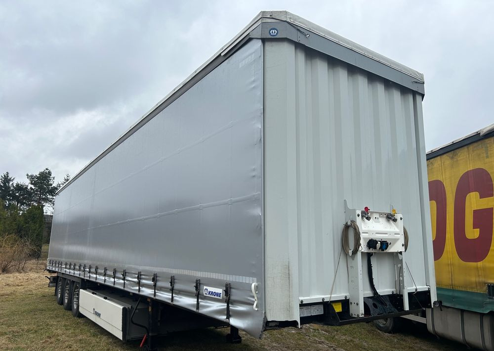 Krone STANDARD NAUKA JAZDY 2x podnoszona oś 2021 podnoszona oś OPONY 70% / STAN BARDZO DOBRY / OD PIERWSZEGO WŁAŚCICIELA / PALECIARA / TOP / sprowadzona z Niemiec !! - نصف مقطورة بستائر جانبية: صورة 4 Krone STANDARD NAUKA JAZDY 2x podnoszona oś 2021 podnoszona oś OPONY 70% / STAN BARDZO DOBRY / OD PIERWSZEGO WŁAŚCICIELA / PALECIARA / TOP / sprowadzona z Niemiec !! - نصف مقطورة بستائر جانبية: صورة 4