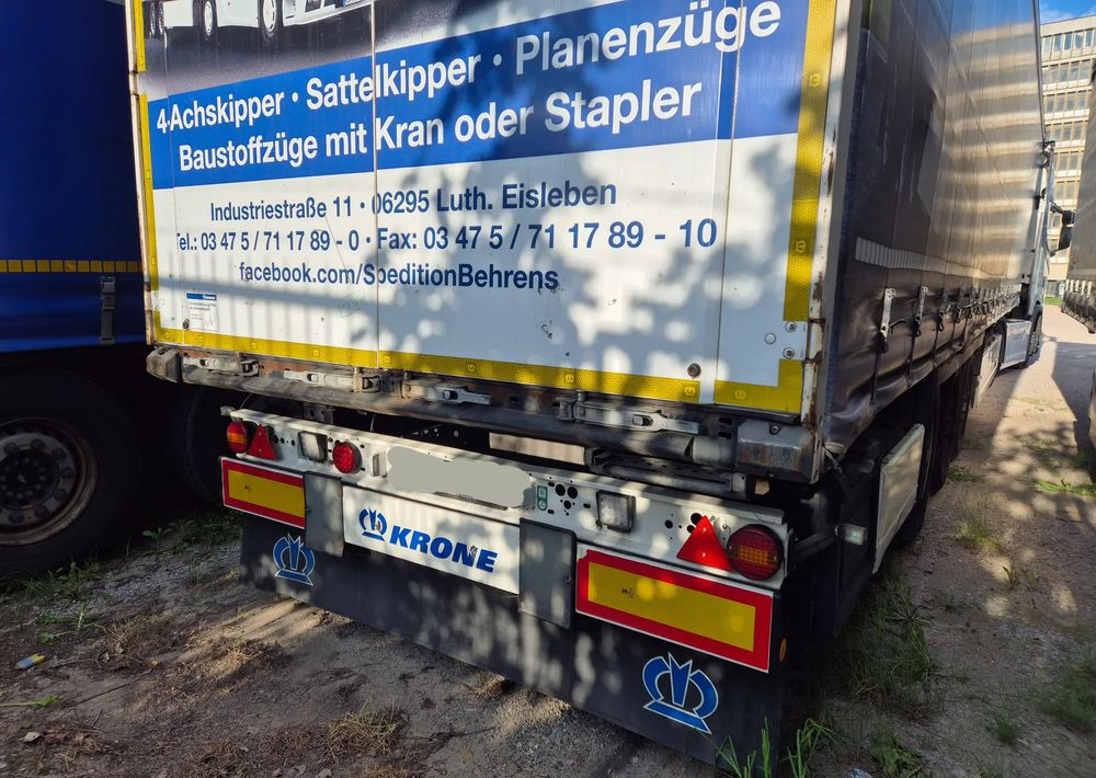 Krone STANDARD z Niemiec 2017 podnoszona oś / STAN BARDZO DOBRY / OD PIERWSZEGO WŁAŚCICIELA / PALECIARA / TOP / sprowadzona z Niemiec !! - نصف مقطورة بستائر جانبية: صورة 5 Krone STANDARD z Niemiec 2017 podnoszona oś / STAN BARDZO DOBRY / OD PIERWSZEGO WŁAŚCICIELA / PALECIARA / TOP / sprowadzona z Niemiec !! - نصف مقطورة بستائر جانبية: صورة 5