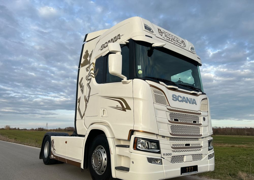 Scania R500 FULL AIR 2019 10x poduszki KLIMA POSTOJOWA / RETARDER / FULL SPOJLER / TOP STAN / od jedynego właściciela ! HYDRAULIKA spod beczki spożywczej ! / do wywrotu ruchomej podłogi beczki TOP TOP - مقطورة السحب: صورة 3 Scania R500 FULL AIR 2019 10x poduszki KLIMA POSTOJOWA / RETARDER / FULL SPOJLER / TOP STAN / od jedynego właściciela ! HYDRAULIKA spod beczki spożywczej ! / do wywrotu ruchomej podłogi beczki TOP TOP - مقطورة السحب: صورة 3