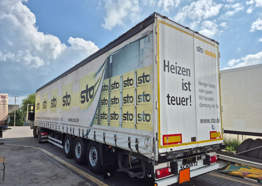 نصف مقطورة بستائر جانبية Schmitz Cargobull STANDARD BURTY BURTO FIRANKA BURTOFIRANKA BURTO-FIRANKA BURTO FIRANA 2012 z Niemiec od pierwszego właściciela / ładne opony BUDOWLANA BUDOWLANKA: صورة 10