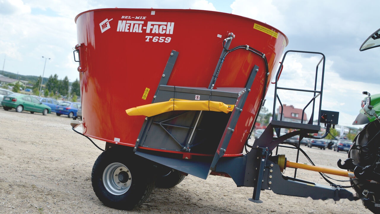 Metal-Fach T659 BELMIX "OPTIMAL" - عربة خلط الأعلاف: صورة 1 Metal-Fach T659 BELMIX "OPTIMAL" - عربة خلط الأعلاف: صورة 1