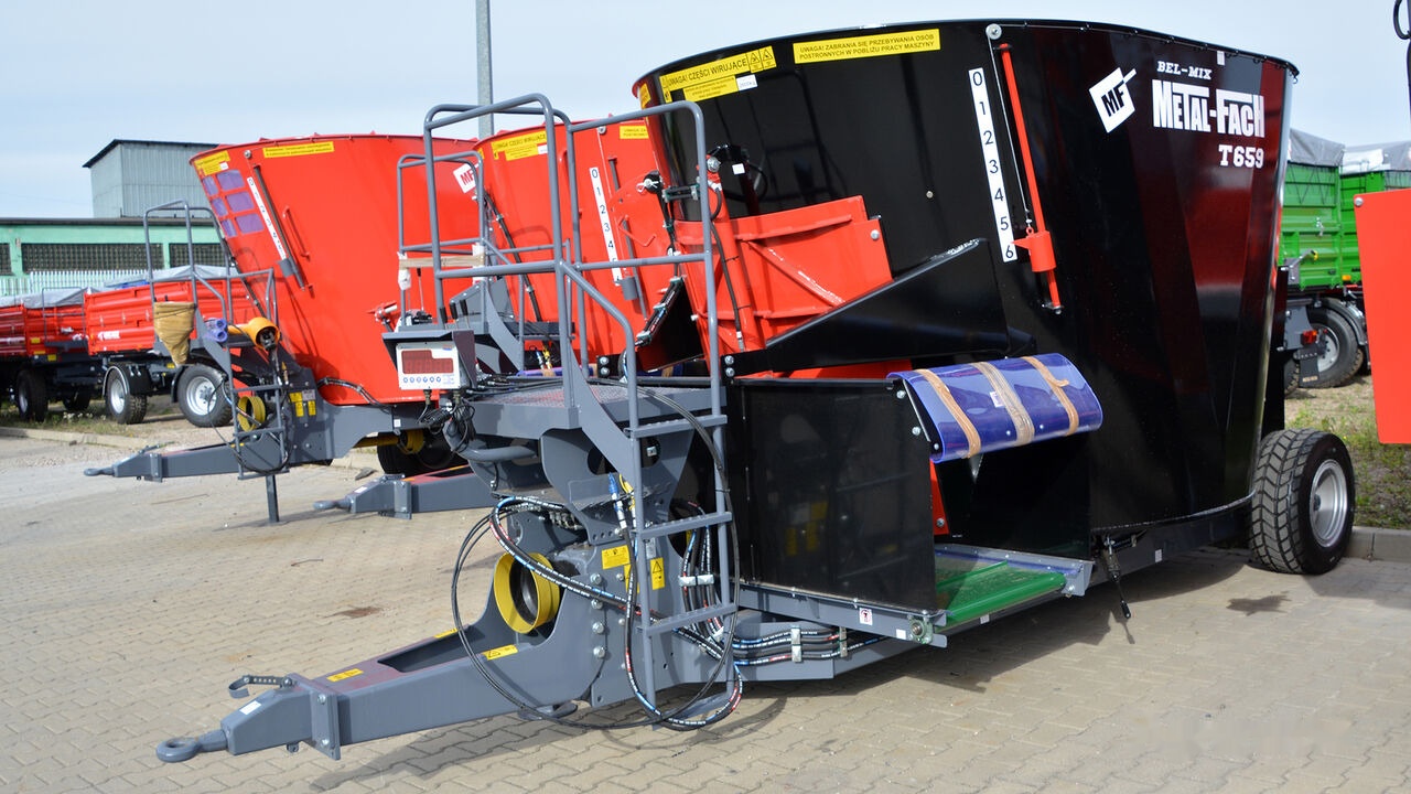 Metal-Fach T659 BELMIX - عربة خلط الأعلاف: صورة 1 Metal-Fach T659 BELMIX - عربة خلط الأعلاف: صورة 1