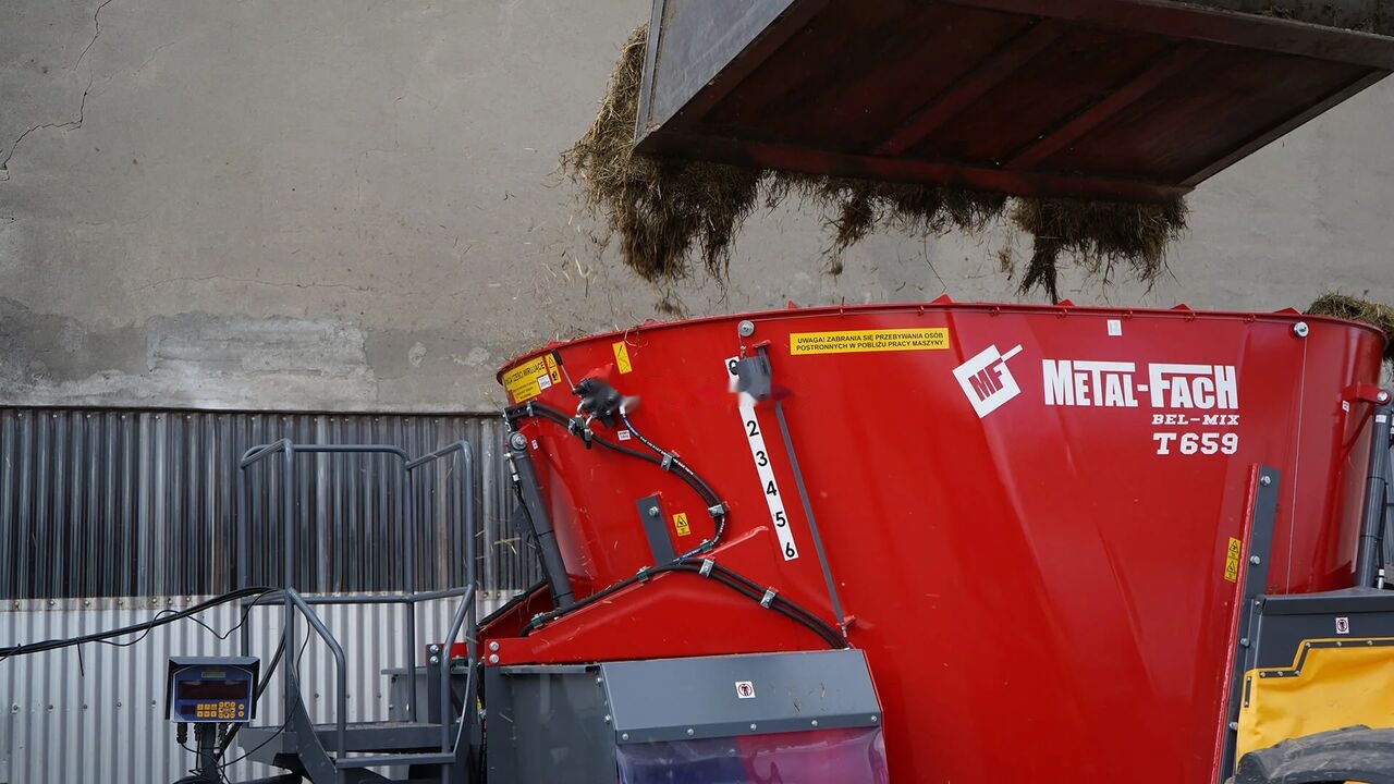 Metal-Fach T659 BELMIX - عربة خلط الأعلاف: صورة 1 Metal-Fach T659 BELMIX - عربة خلط الأعلاف: صورة 1
