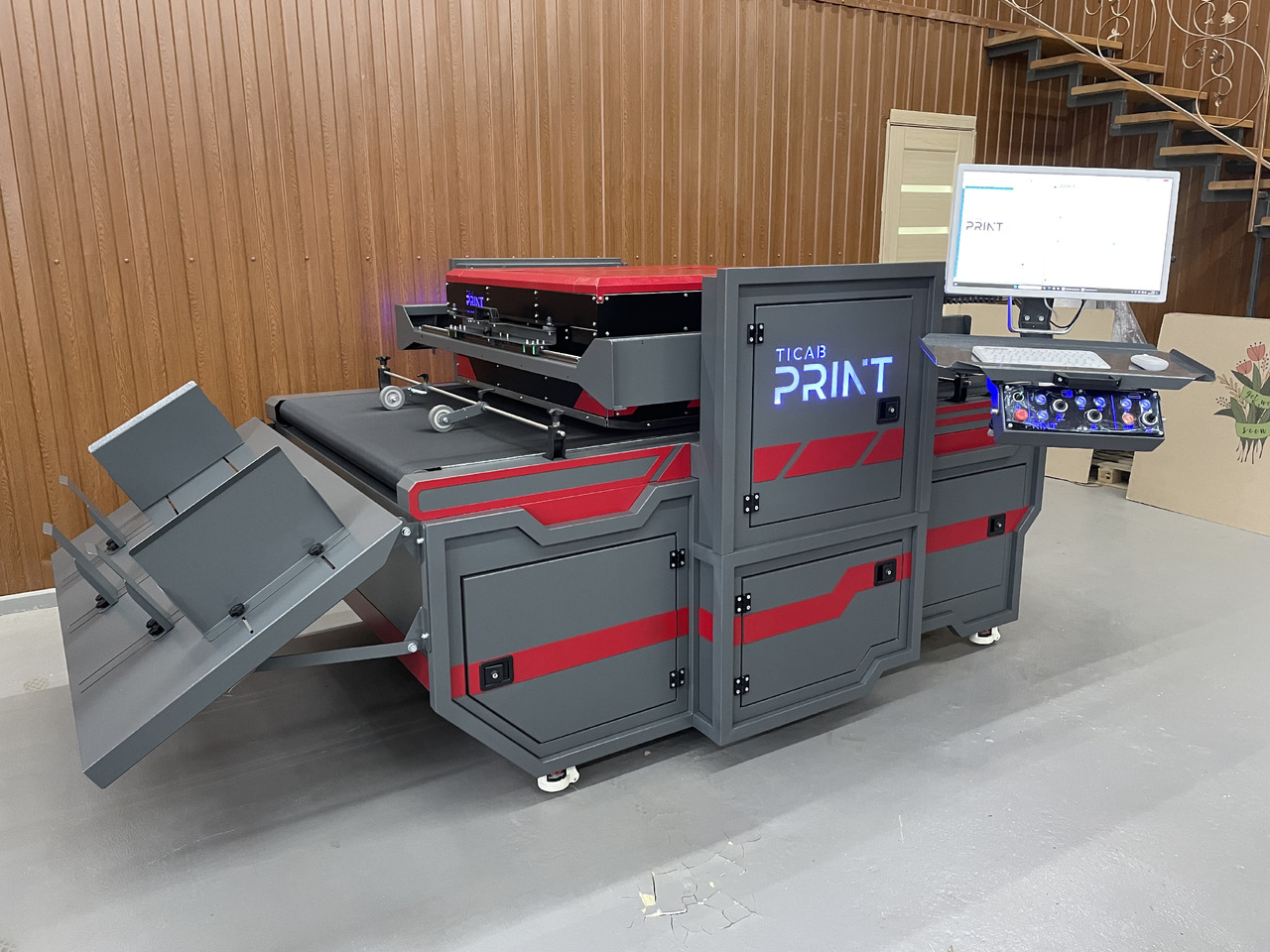 TICAB TITAN DOUBLE with TWO PRINT HEADS - آلات الطباعة: صورة 1 TICAB TITAN DOUBLE with TWO PRINT HEADS - آلات الطباعة: صورة 1