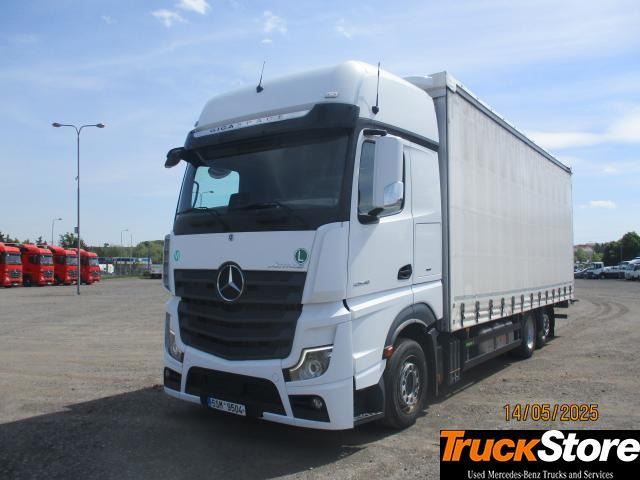 Mercedes-Benz Actros 2548 - شاحنة ذات ستائر جانبية: صورة 1 Mercedes-Benz Actros 2548 - شاحنة ذات ستائر جانبية: صورة 1