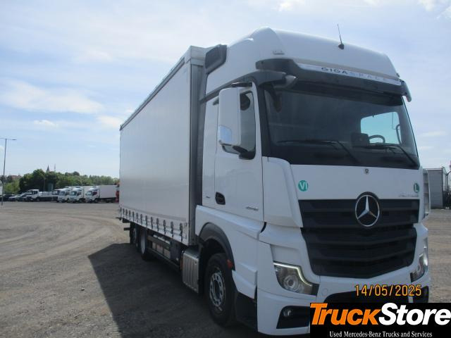 Mercedes-Benz Actros 2548 - شاحنة ذات ستائر جانبية: صورة 3 Mercedes-Benz Actros 2548 - شاحنة ذات ستائر جانبية: صورة 3