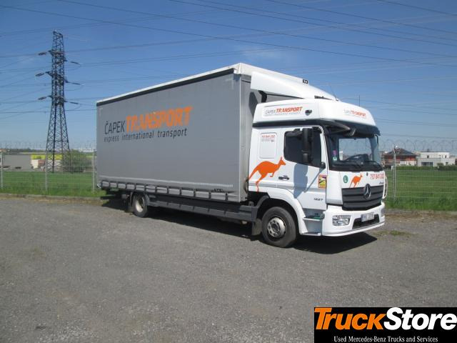 Mercedes-Benz Atego 1227 L - شاحنة صندوقية: صورة 1 Mercedes-Benz Atego 1227 L - شاحنة صندوقية: صورة 1