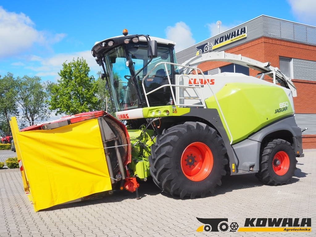 Claas Jaguar 850 + Kemper 445 - حصادة الأعلاف: صورة 1 Claas Jaguar 850 + Kemper 445 - حصادة الأعلاف: صورة 1