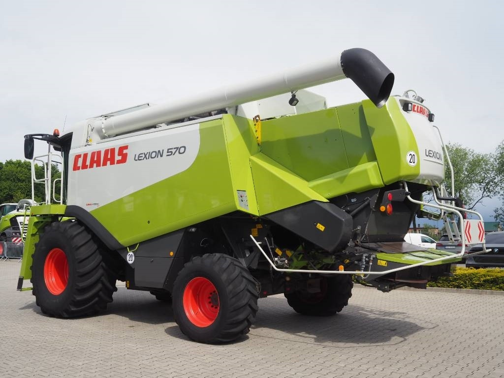 Claas Lexion 570 4WD + V750 - حصادة: صورة 2 Claas Lexion 570 4WD + V750 - حصادة: صورة 2