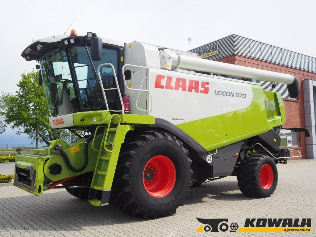 Claas Lexion 570 4WD + V750 - حصادة: صورة 1 Claas Lexion 570 4WD + V750 - حصادة: صورة 1