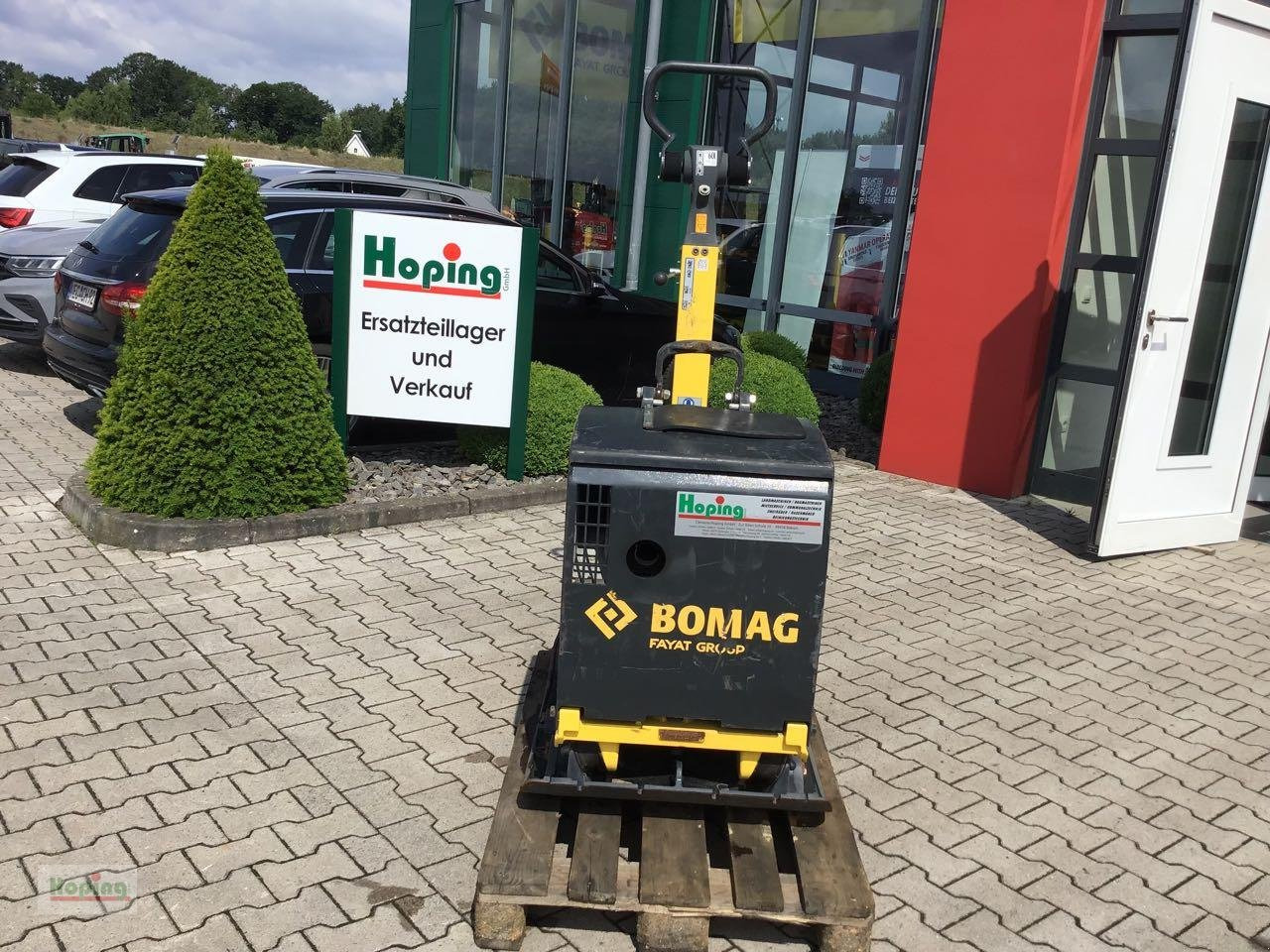 Bomag BPR 70/70 D/E - صفيحة هزازة: صورة 1 Bomag BPR 70/70 D/E - صفيحة هزازة: صورة 1
