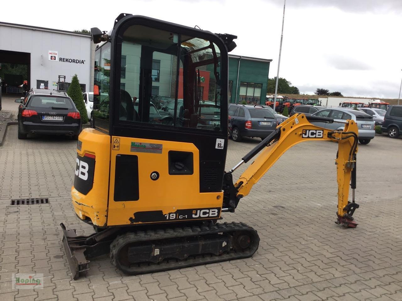JCB 19C-1 - حفار صغير: صورة 4 JCB 19C-1 - حفار صغير: صورة 4