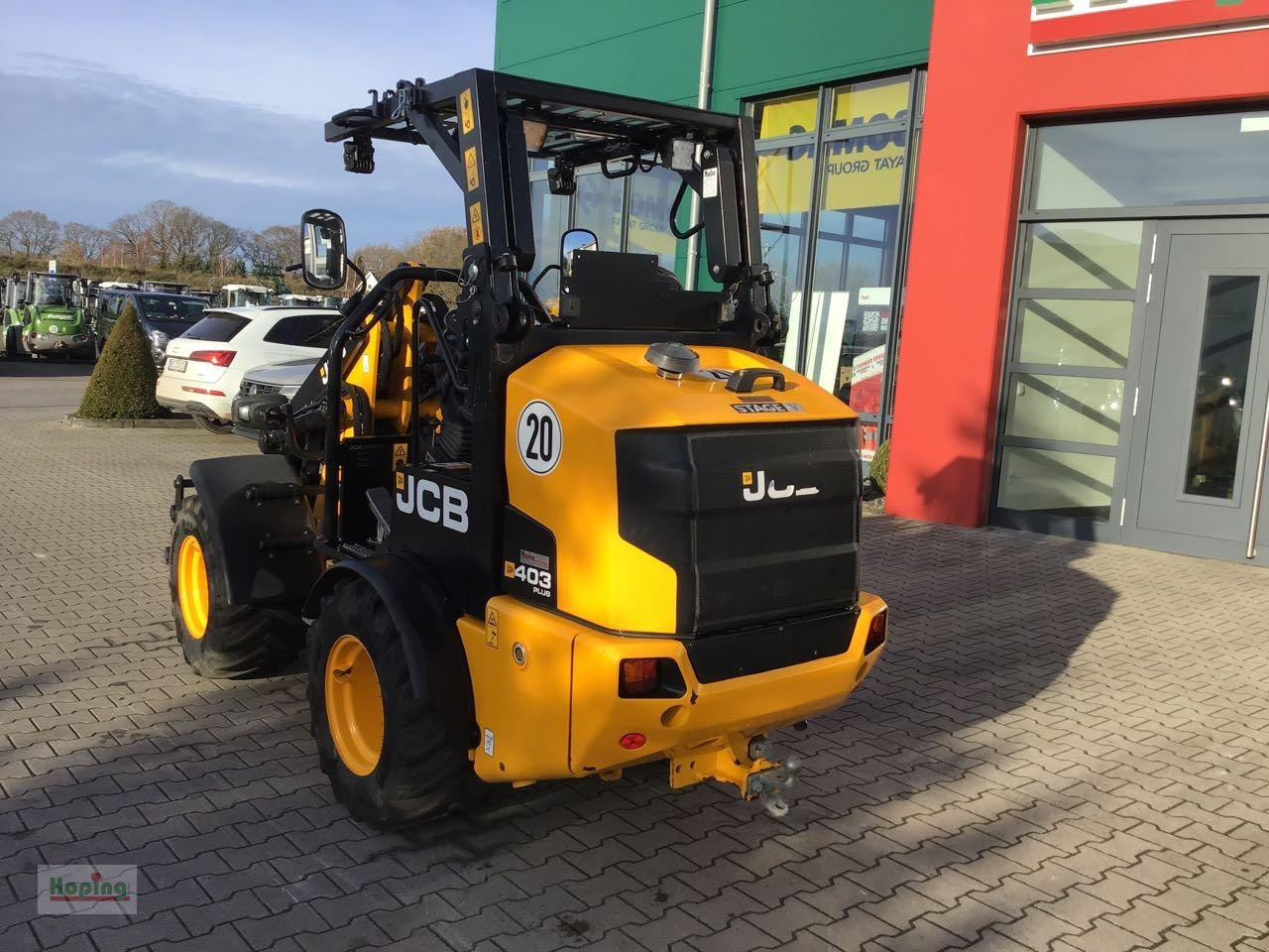 JCB 403 (Klappdach/Plus) - لودر مفصلي صغير: صورة 5 JCB 403 (Klappdach/Plus) - لودر مفصلي صغير: صورة 5
