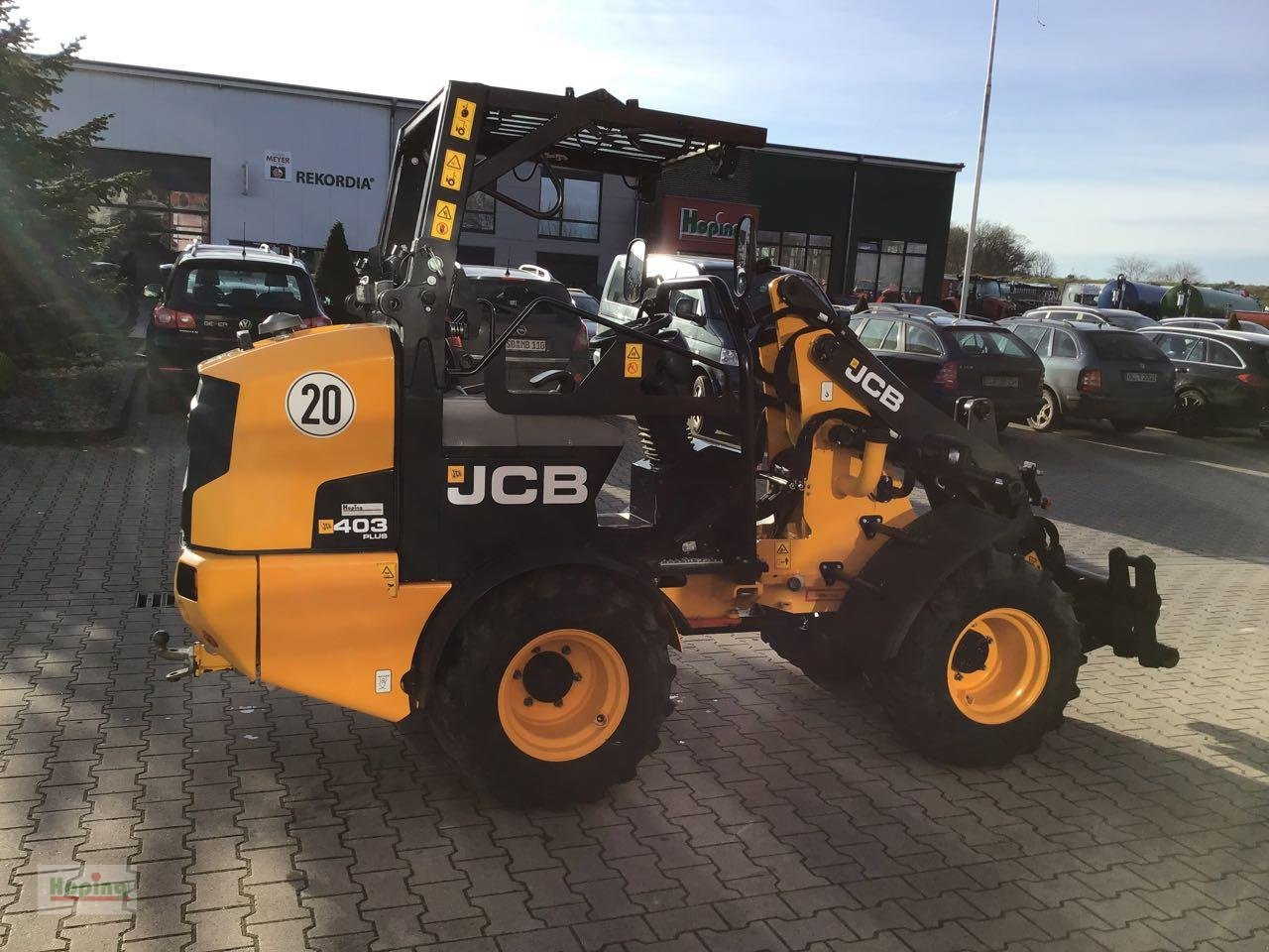 JCB 403 (Klappdach/Plus) - لودر مفصلي صغير: صورة 3 JCB 403 (Klappdach/Plus) - لودر مفصلي صغير: صورة 3