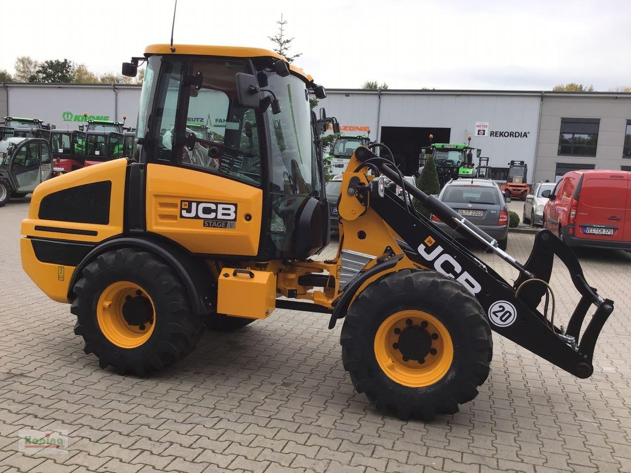 JCB 407 - اللودر بعجل: صورة 3 JCB 407 - اللودر بعجل: صورة 3