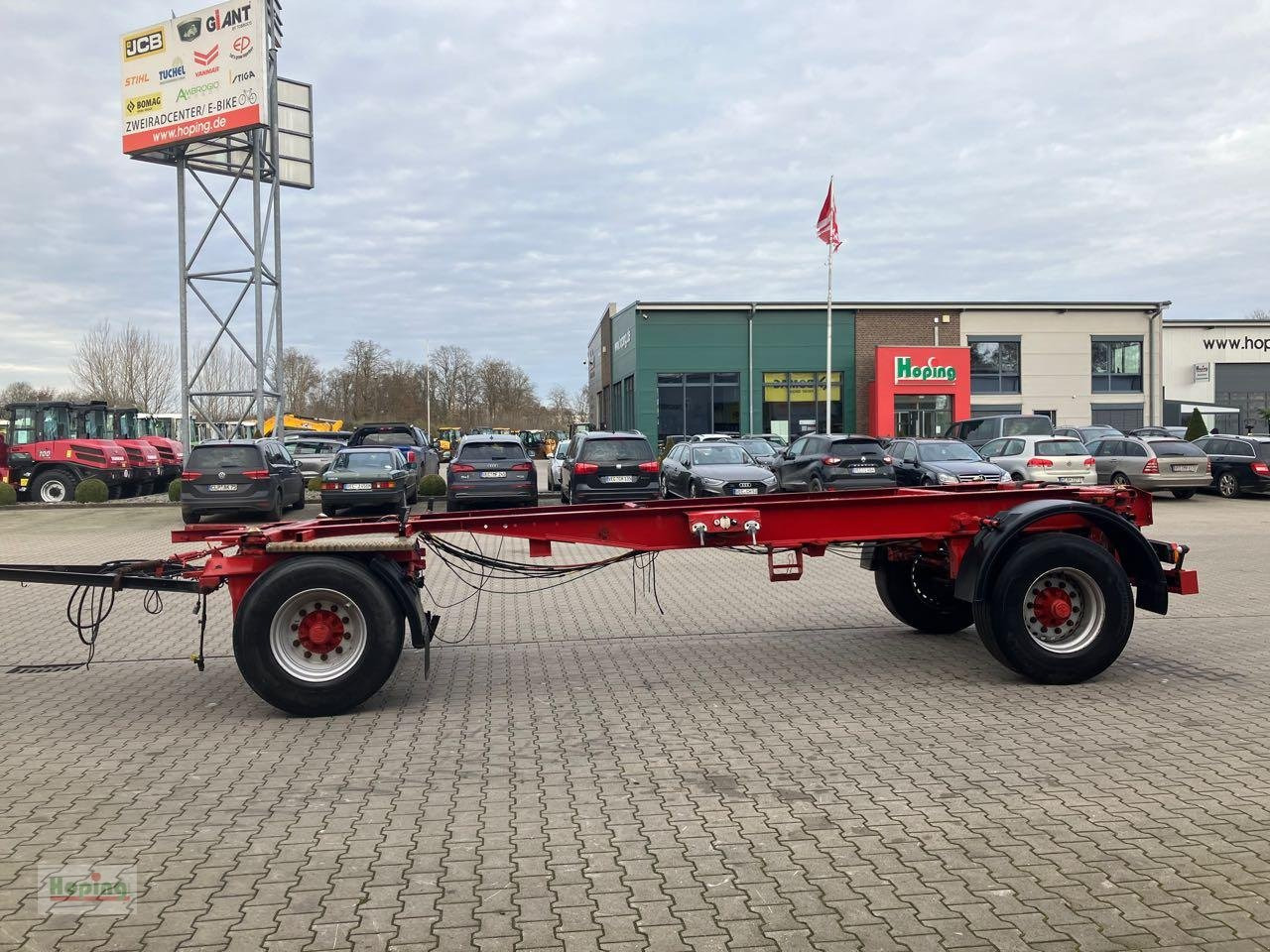 Krone 19000 Laffette ohne Aufbau - ناقل حاوية/ مقطورة بحاوية: صورة 5 Krone 19000 Laffette ohne Aufbau - ناقل حاوية/ مقطورة بحاوية: صورة 5