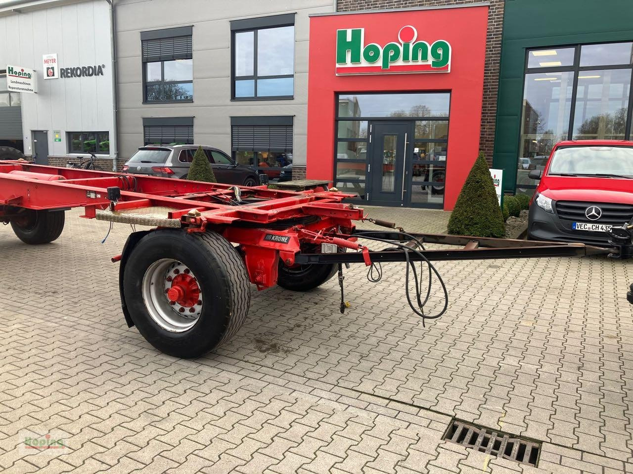 Krone 19000 Laffette ohne Aufbau - ناقل حاوية/ مقطورة بحاوية: صورة 2 Krone 19000 Laffette ohne Aufbau - ناقل حاوية/ مقطورة بحاوية: صورة 2