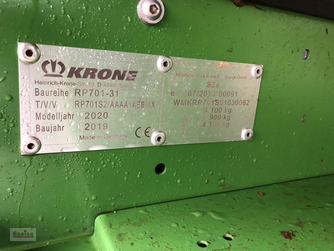 Krone Comprima V 150 XC - آلة بالات دائرية: صورة 3 Krone Comprima V 150 XC - آلة بالات دائرية: صورة 3