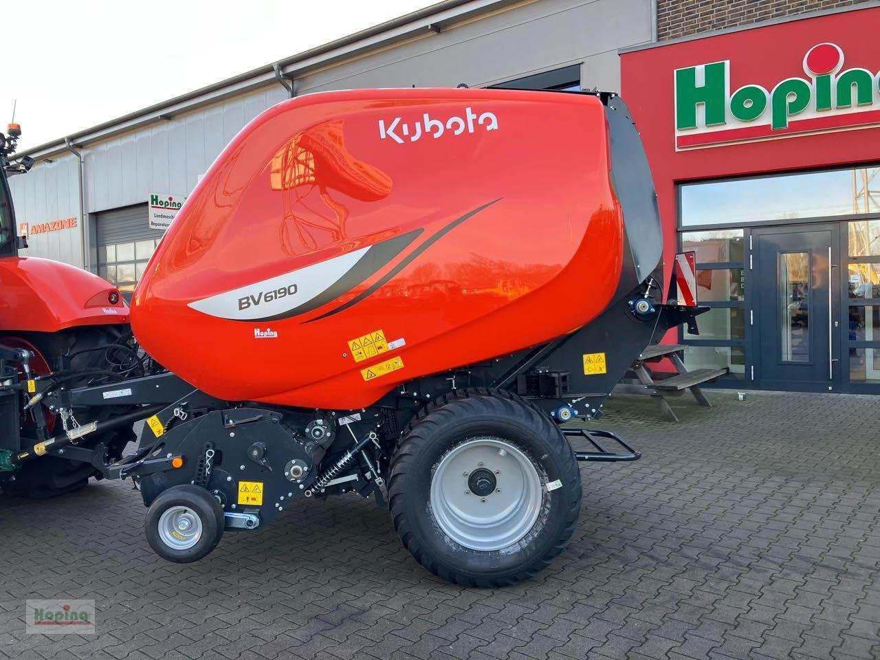 Kubota BV6190 CF 15 N - آلة بالات دائرية: صورة 1 Kubota BV6190 CF 15 N - آلة بالات دائرية: صورة 1