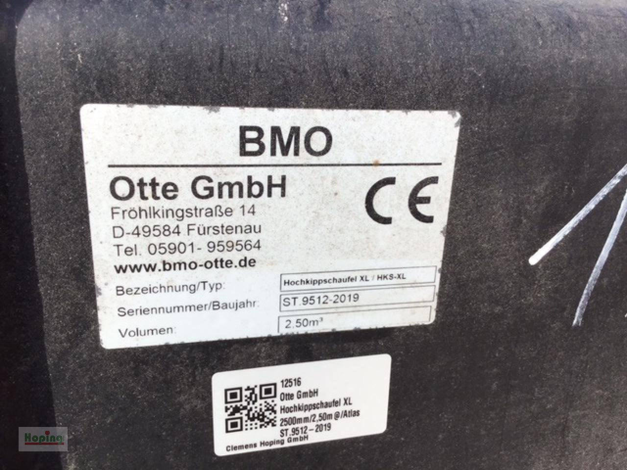 Otte GmbH Hochkippschaufel Otte GmbH 2500mm/2,50m³/Atlas AR9 - بكت: صورة 5 Otte GmbH Hochkippschaufel Otte GmbH 2500mm/2,50m³/Atlas AR9 - بكت: صورة 5