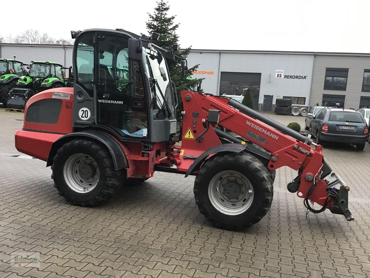Weidemann 3080 T - جرافة ذات عجلات تلسكوبية: صورة 4 Weidemann 3080 T - جرافة ذات عجلات تلسكوبية: صورة 4