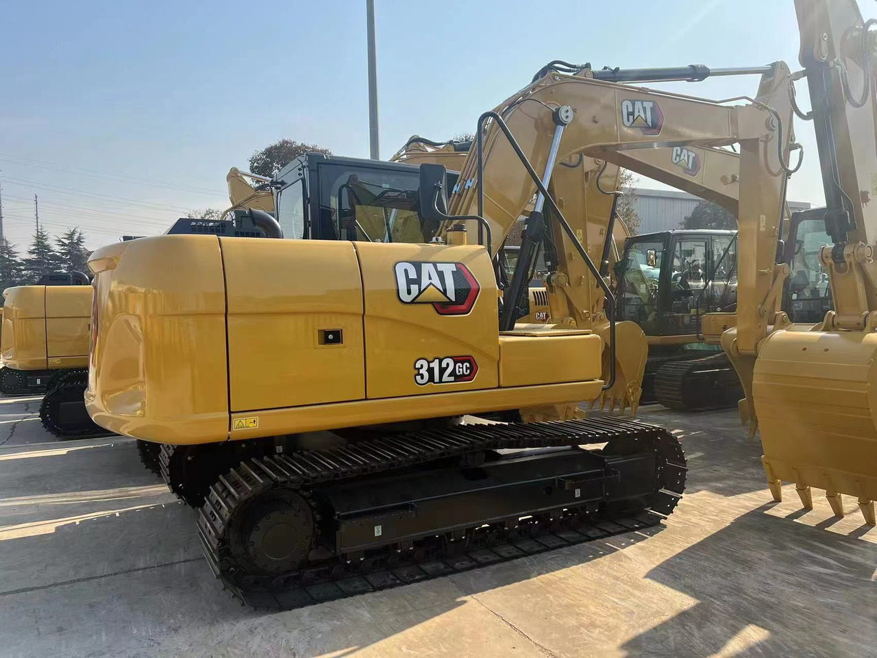 CATERPILLAR 312GC - حفار زاحف: صورة 1 CATERPILLAR 312GC - حفار زاحف: صورة 1