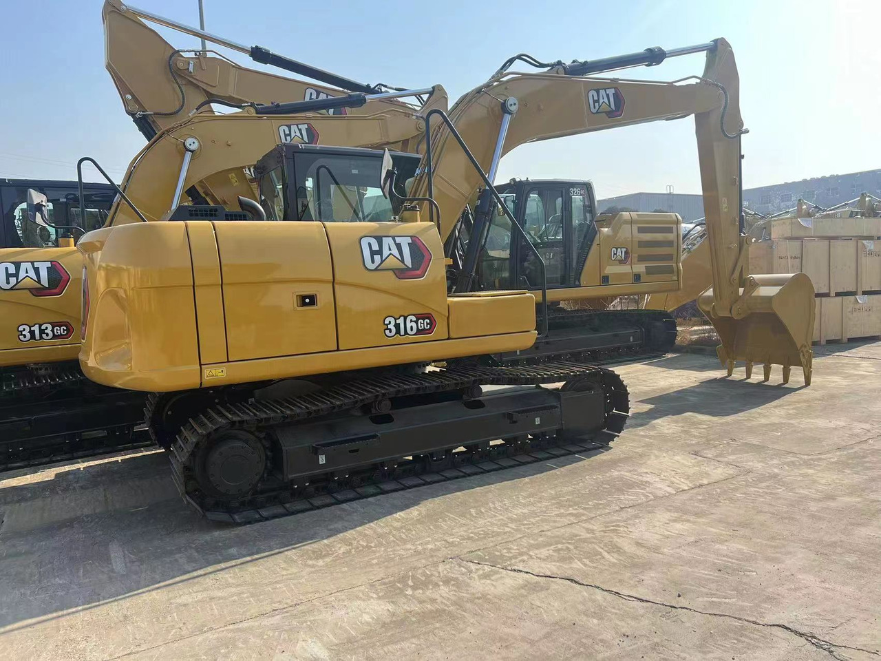CATERPILLAR 316GC - حفار زاحف: صورة 2 CATERPILLAR 316GC - حفار زاحف: صورة 2