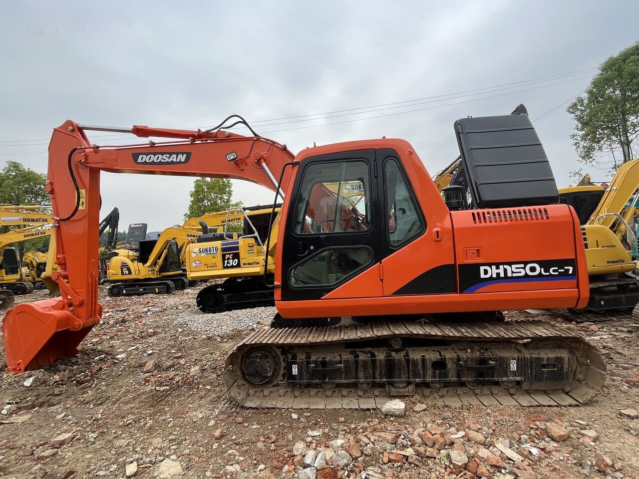 Doosan DH150LC-7 - حفار زاحف: صورة 3 Doosan DH150LC-7 - حفار زاحف: صورة 3