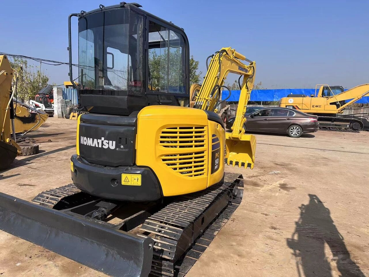 Komatsu PC50 - حفار صغير: صورة 5 Komatsu PC50 - حفار صغير: صورة 5