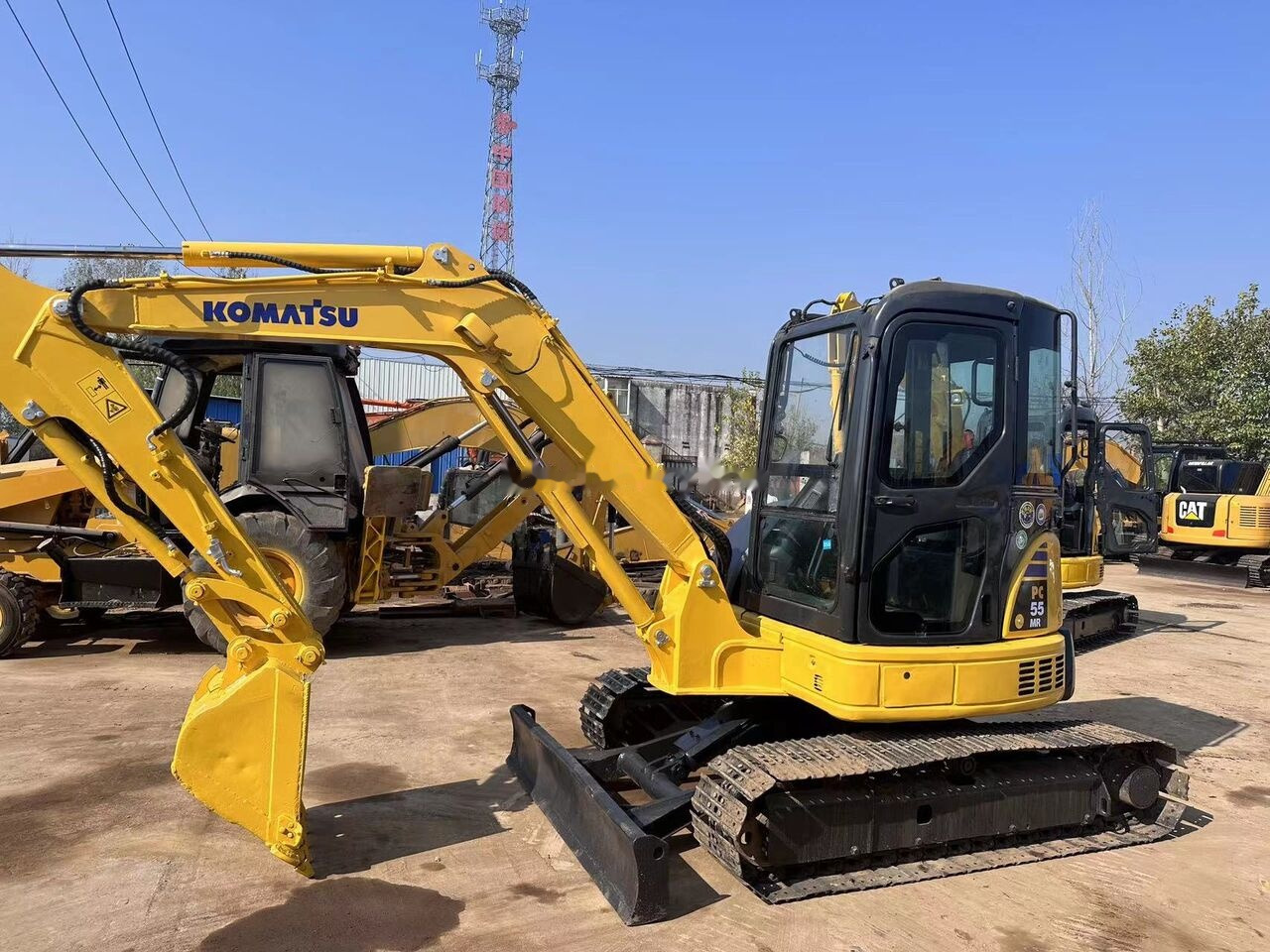 Komatsu PC55MR - حفار صغير: صورة 4 Komatsu PC55MR - حفار صغير: صورة 4
