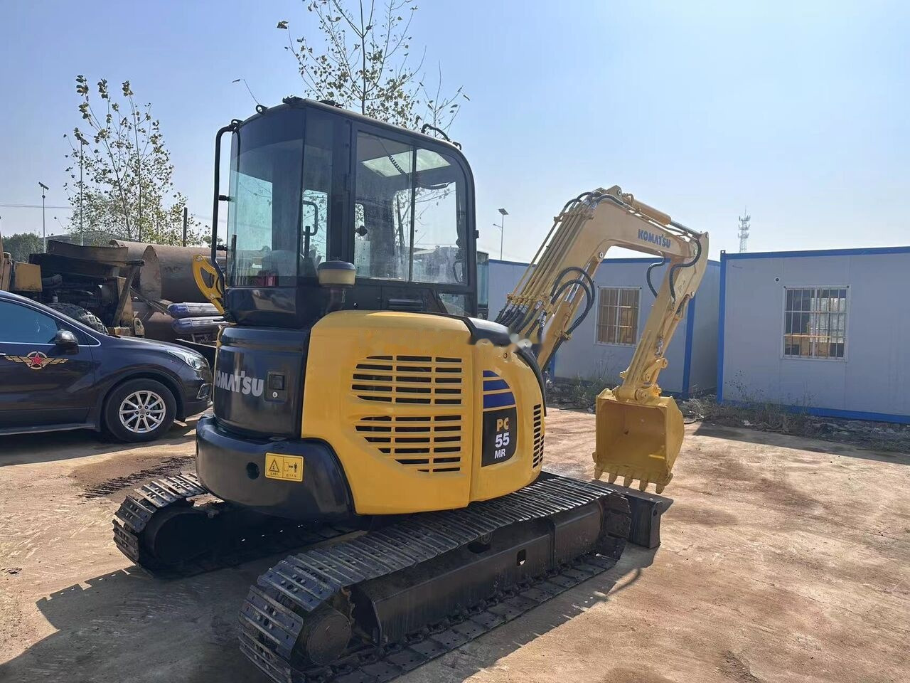 Komatsu PC55MR - حفار صغير: صورة 1 Komatsu PC55MR - حفار صغير: صورة 1