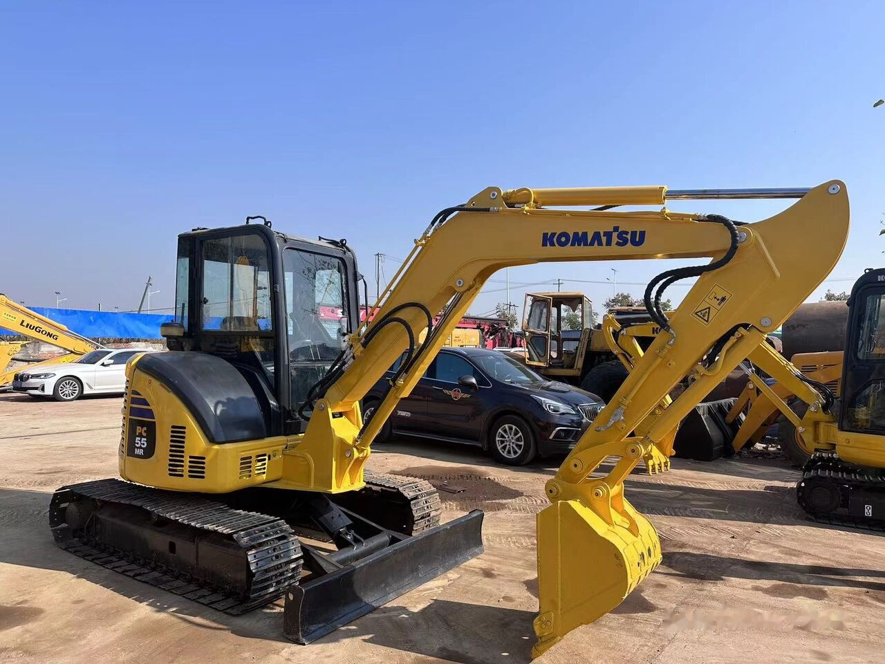 Komatsu PC55MR - حفار صغير: صورة 3 Komatsu PC55MR - حفار صغير: صورة 3