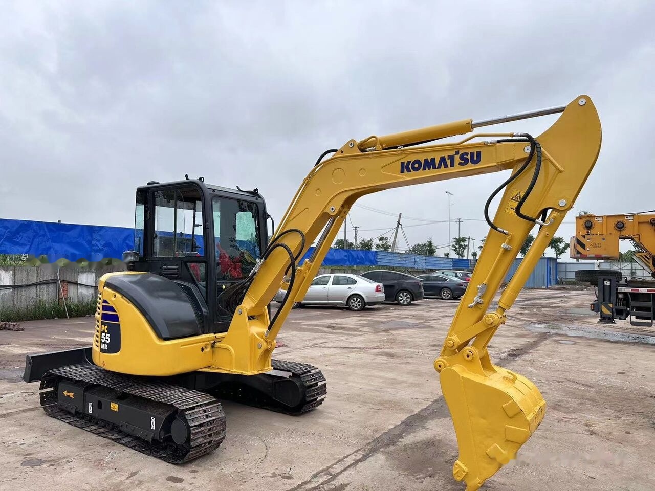 Komatsu pc55mr - حفار صغير: صورة 2 Komatsu pc55mr - حفار صغير: صورة 2